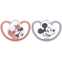 Nuk Space Disney Minnie Chup Silic 6-18Mx2