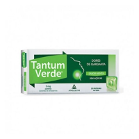 Tantum Verde Menta Sem Açucar, 3 mg x 20 pst