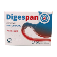 Pantoprazol Digespan MG, 20 mg Blister 14 Unidade(s) Comp GR