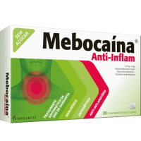 Mebocaína Anti-Inflam, 1,2/3 mg x 30 comp chupar