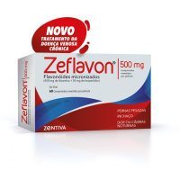 Zeflavon , 500 mg Blister 60 Unidade(s) Comp revest pelic