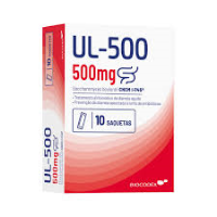 UL-500 , 500 mg 10 Saqueta Po susp oral