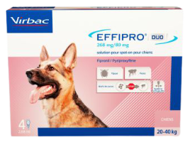 Effipro Cao L 268mg 4 Pip 20-40kg