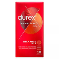 Durex Sensitivo Preservativo Xl X10