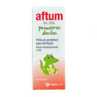 Aftum Primeiros Dentes Gel Or 15Ml