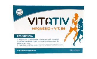 Vitativ Magnesio+ Vit B6 Caps X30