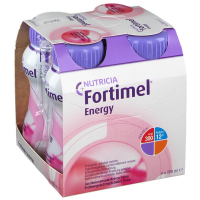 Fortimel Energy Sol Or Morango 200ml X4 emul oral frasco