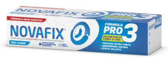 Novafix Pro3 Cr Ades Prot S/Sabor 50g